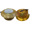 ĐÈN DOWNLIGHT  ÂM TRẦN ĐỒNG-MẠ VÀNG 24K 