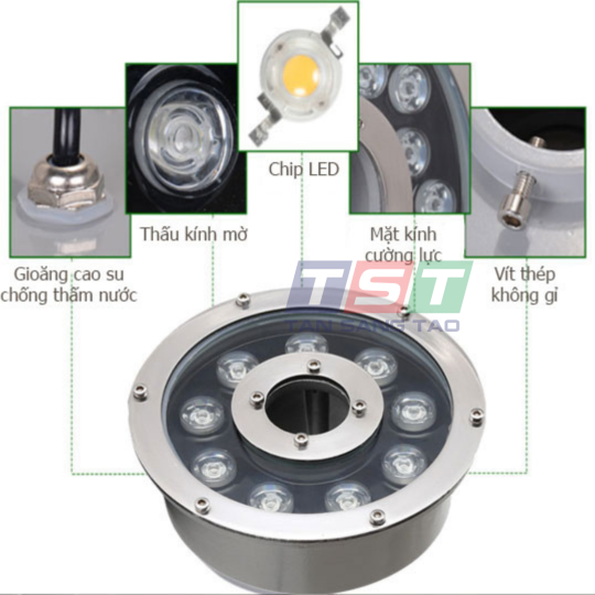 ĐÈN ÂM NƯỚC BÁNH XE