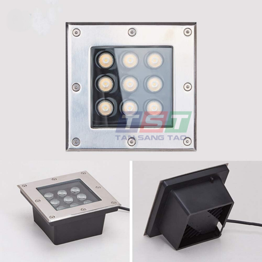 ĐÈN ÂM ĐẤT VUÔNG